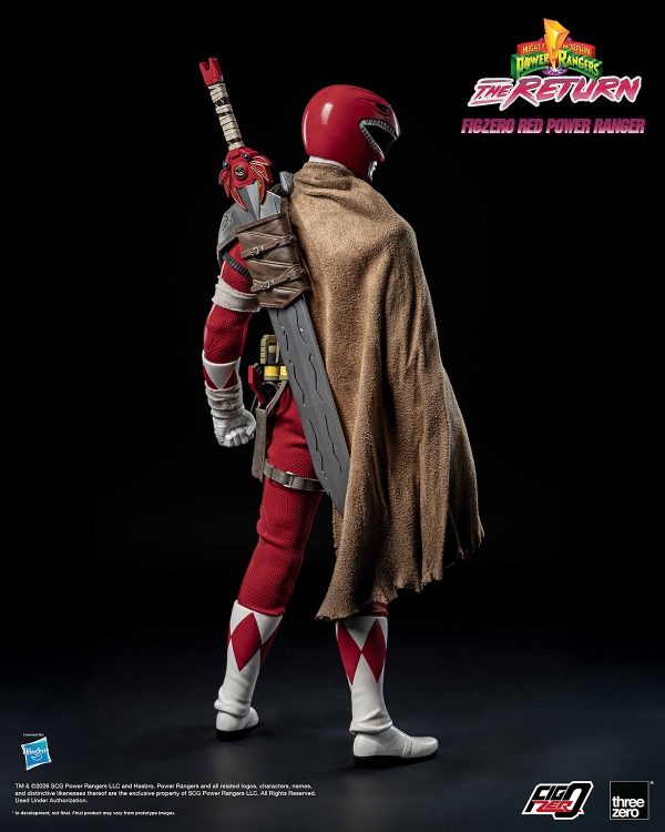 Threezero unveils Mighty Morphin Power Rangers: The Return Red